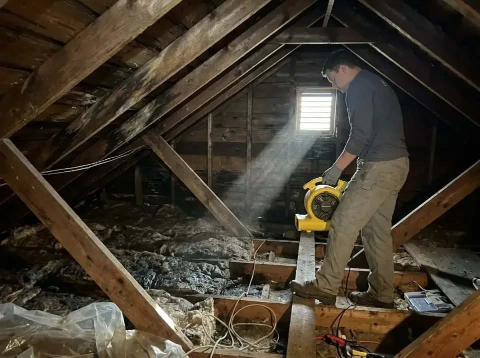attic-water-damage-drying-proc-007 — frequently asked questions, Emergency Water Extraction & 24/7 Flood Response in Brookvi…